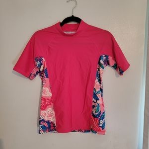 Patagonia Girls Pink Swimwear Shirt